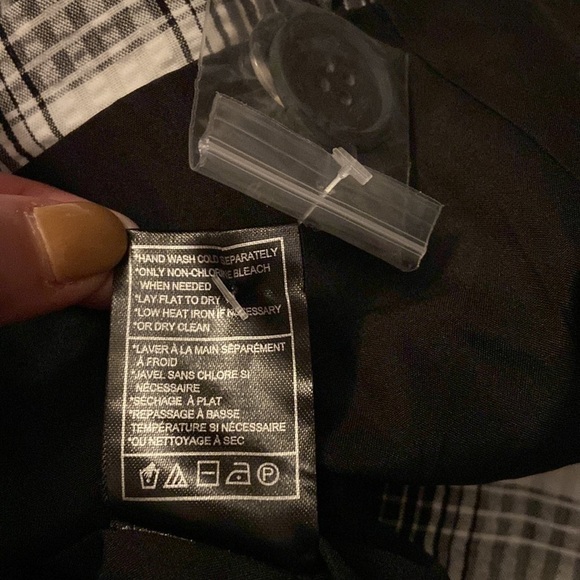 NWT BB Dakota by Steve Madden black & white blazer, size M - Picture 10 of 10